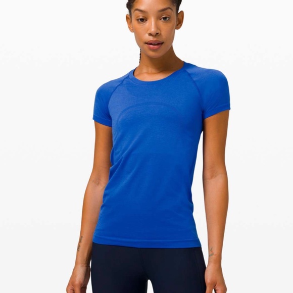 Lululemon Swiftly Tech Short Sleeve Crew – Cerulean Blue - Picture 1 of 5